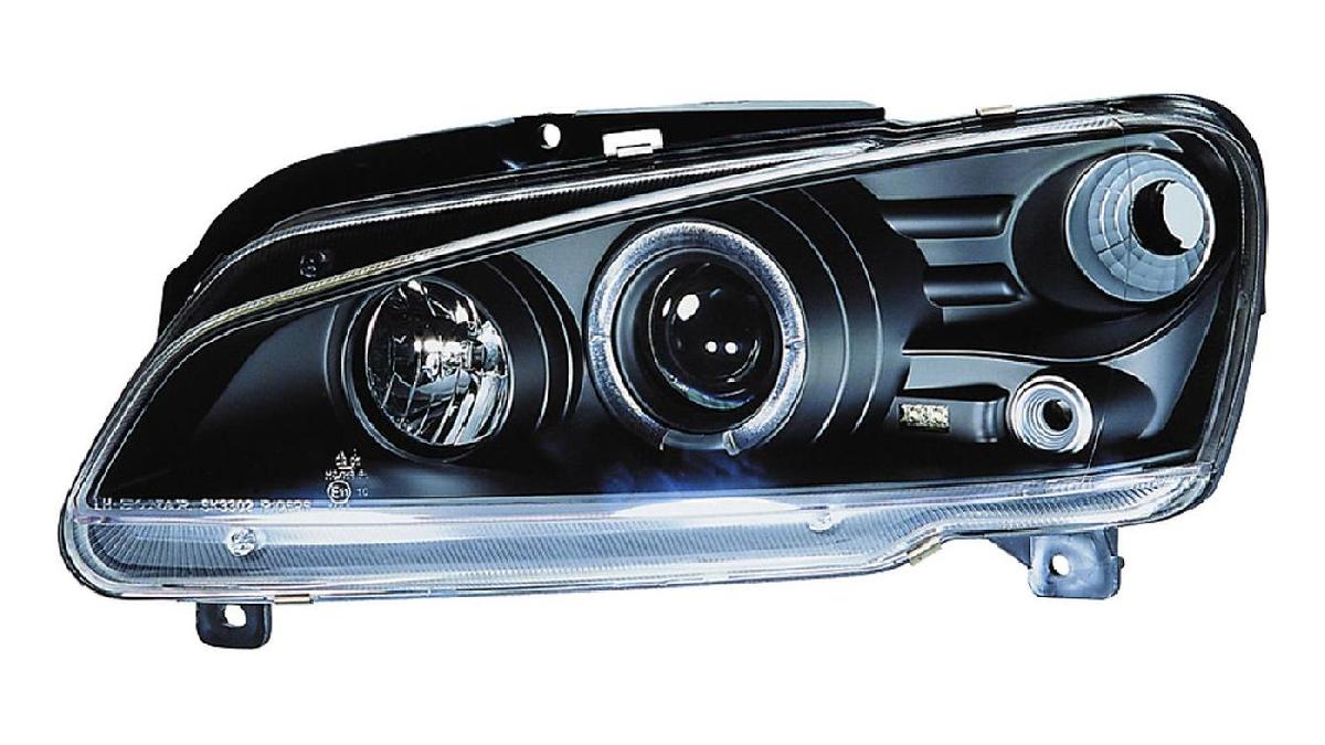 Set+de+phares+sur+mesure+pour+Peugeot+106+1996-+-+Noir+-+incl.+Angel-Eyes+%26+Clignoteurs